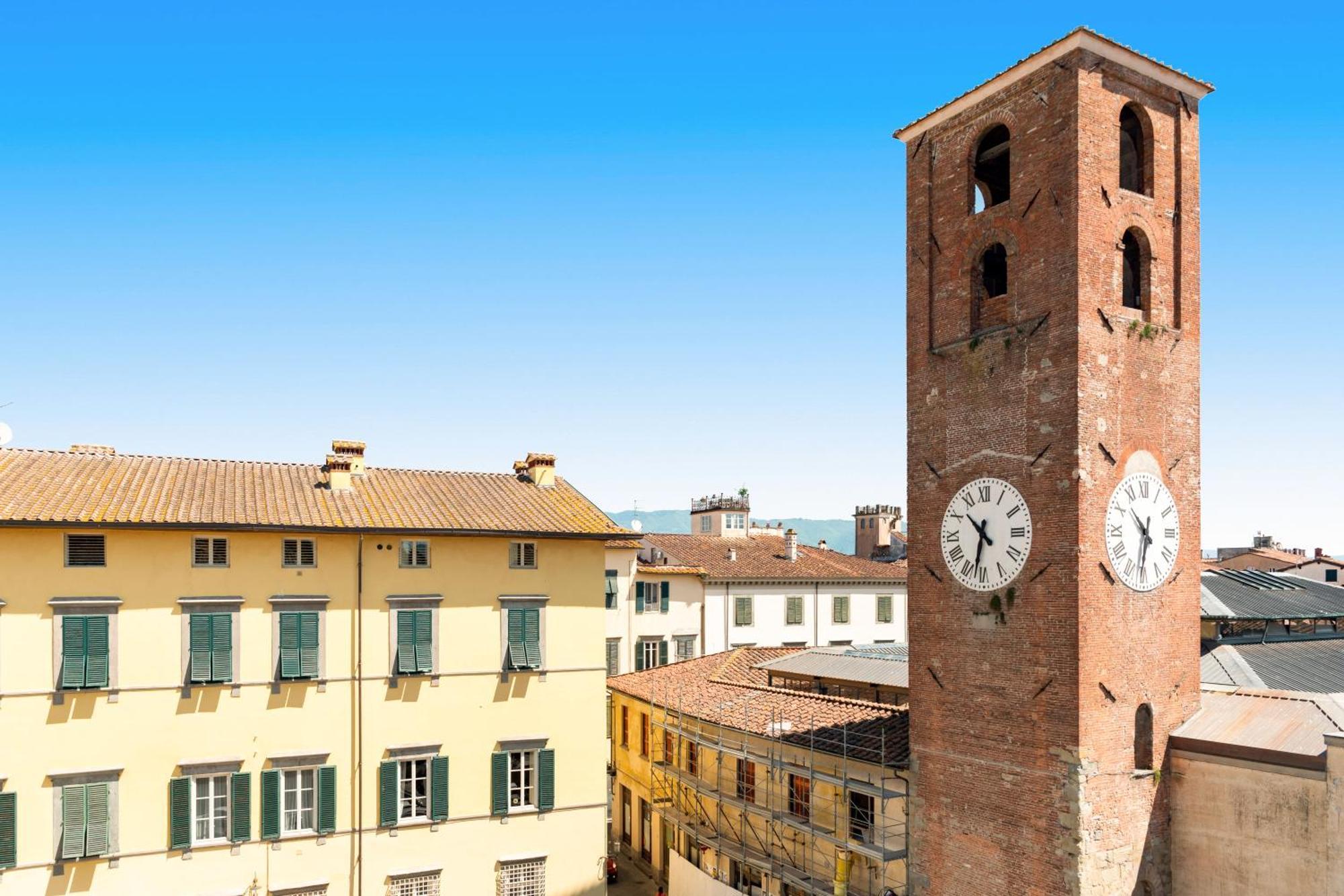 Al Carmine Apartments Towers View With Ac Lucca Eksteriør billede