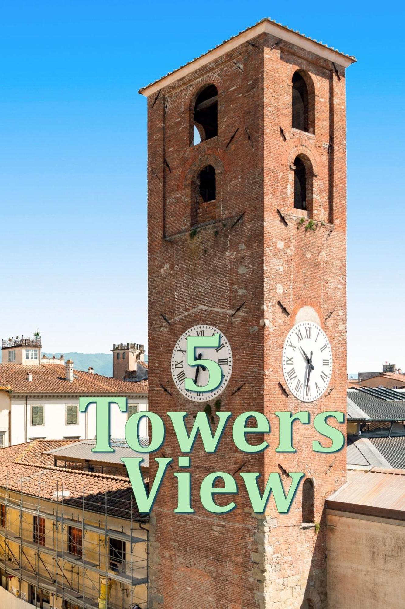 Al Carmine Apartments Towers View With Ac Lucca Eksteriør billede